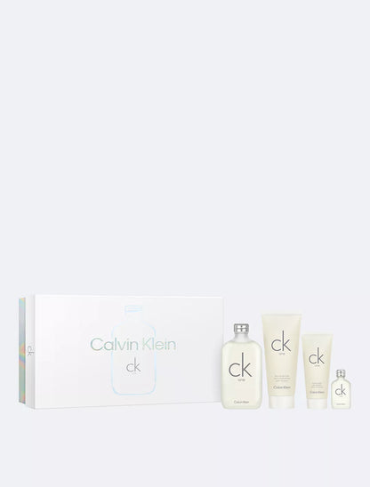 Estuche de regalo de 4 piezas CK One EDT de Calvin Klein