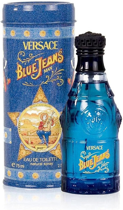 Eau de Toilette Blue Jeans de Versace, 2,5 oz